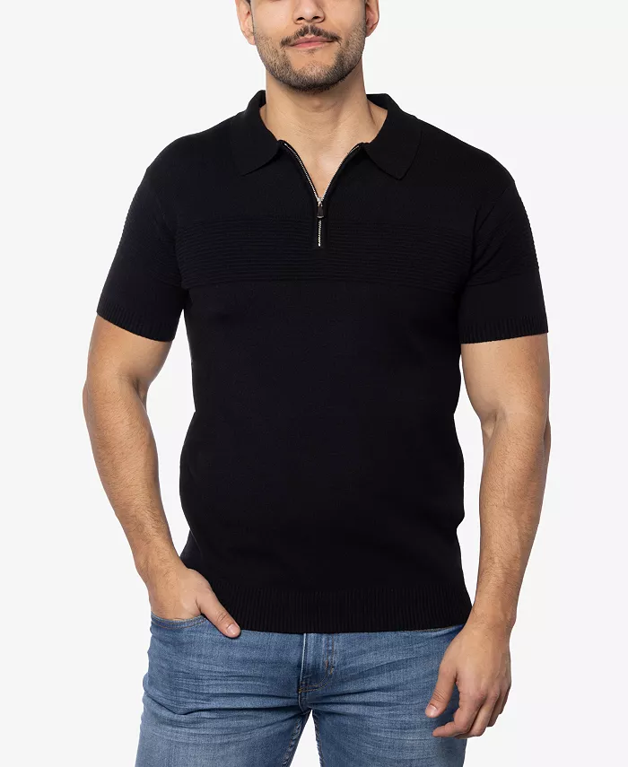 Мужской свитер-поло с османской текстурой SS SPRING + MERCER, черный
Мужской свитер-поло с османской текстурой SS SPRING + MERCER, черный