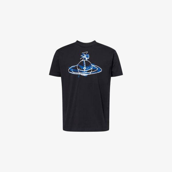 Футболка Vivienne Westwood Drawn Orb с круглым принтом и круглым вырезом, черный
Футболка Vivienne Westwood Drawn Orb с круглым принтом и круглым вырезом, черный