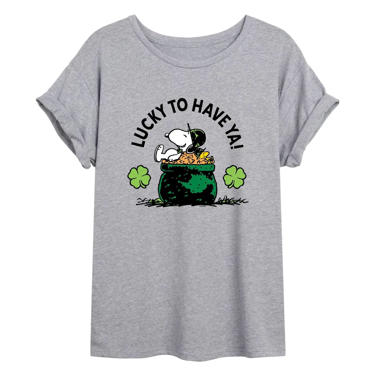Футболка Peanuts Snoopy для юниоров с надписью «Lucky To Have Ya» Licensed Character
Футболка Peanuts Snoopy для юниоров с надписью «Lucky To Have Ya» Licensed Character