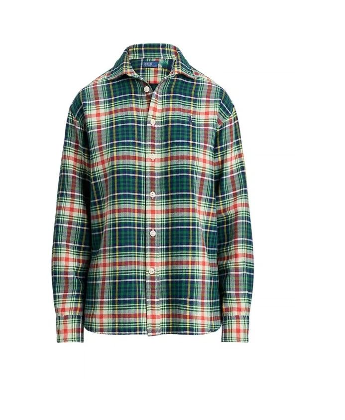 Клетчатая рубашка Polo Ralph Lauren, мультиколор
Клетчатая рубашка Polo Ralph Lauren, мультиколор