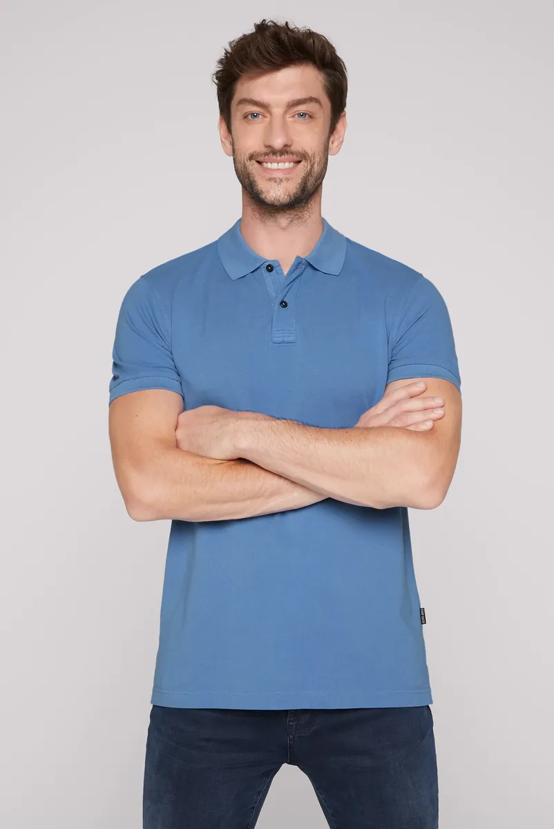 Рубашка-поло CAMP DAVID с разрезами по бокам, синий
Рубашка-поло CAMP DAVID с разрезами по бокам, синий