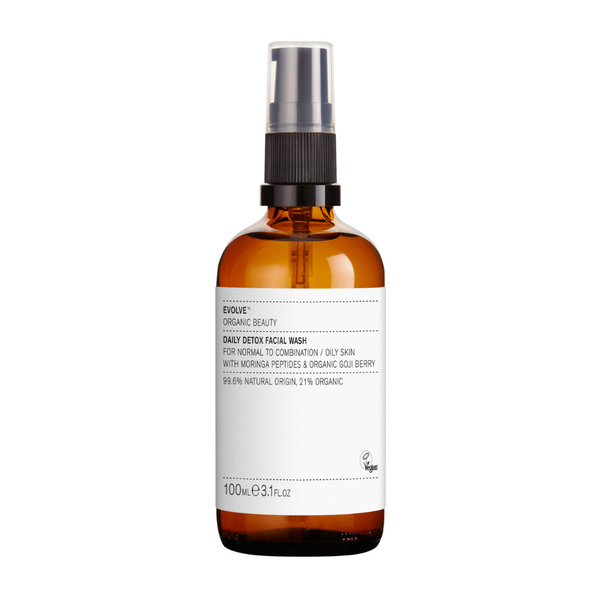 Мягкое средство для умывания лица, 100 мл Evolve Organic Beauty Daily detox facial
Мягкое средство для умывания лица, 100 мл Evolve Organic Beauty Daily detox facial