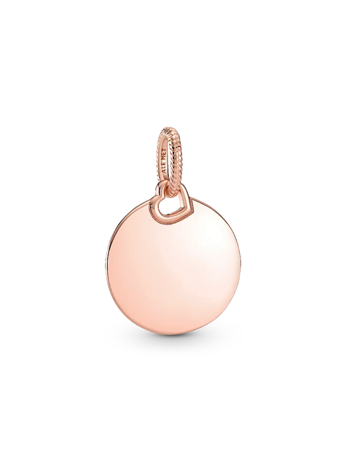 Круглая подвеска с гравировкой Pandora, покрытие из 14-каратного розового золота
Круглая подвеска с гравировкой Pandora, покрытие из 14-каратного розового золота