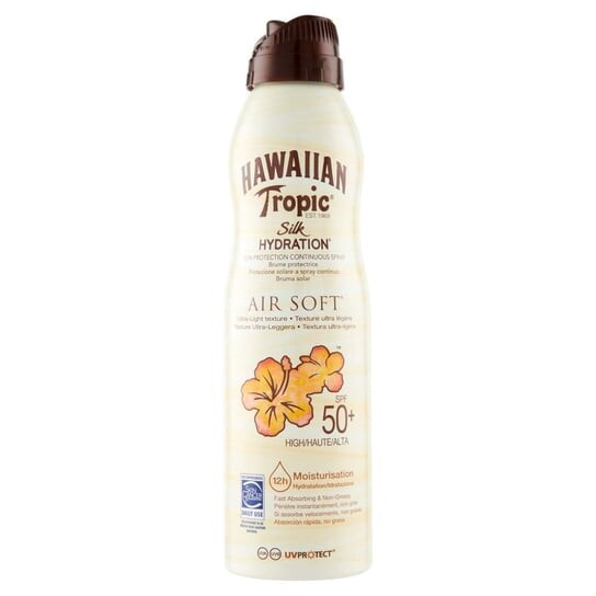 Солнцезащитный спрей Silk Hydration, Солнцезащитный спрей SPF50 Hawaiian Tropic
Солнцезащитный спрей Silk Hydration, Солнцезащитный спрей SPF50 Hawaiian Tropic