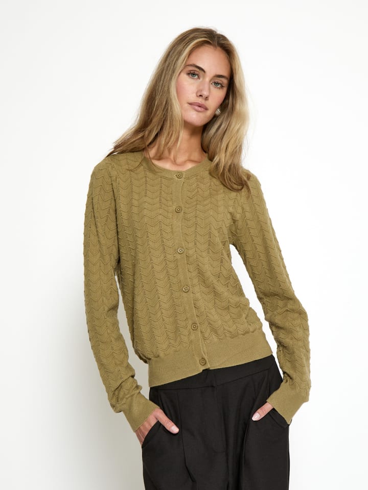 Кардиган серо-зеленого цвета Peppercorn
Кардиган серо-зеленого цвета Peppercorn