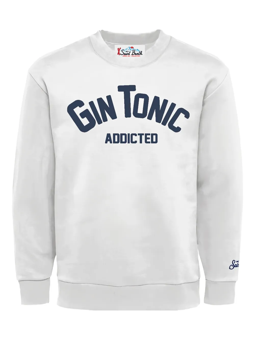 Толстовка с круглым вырезом и логотипом Mc2 Saint Barth, белый
Толстовка с круглым вырезом и логотипом Mc2 Saint Barth, белый