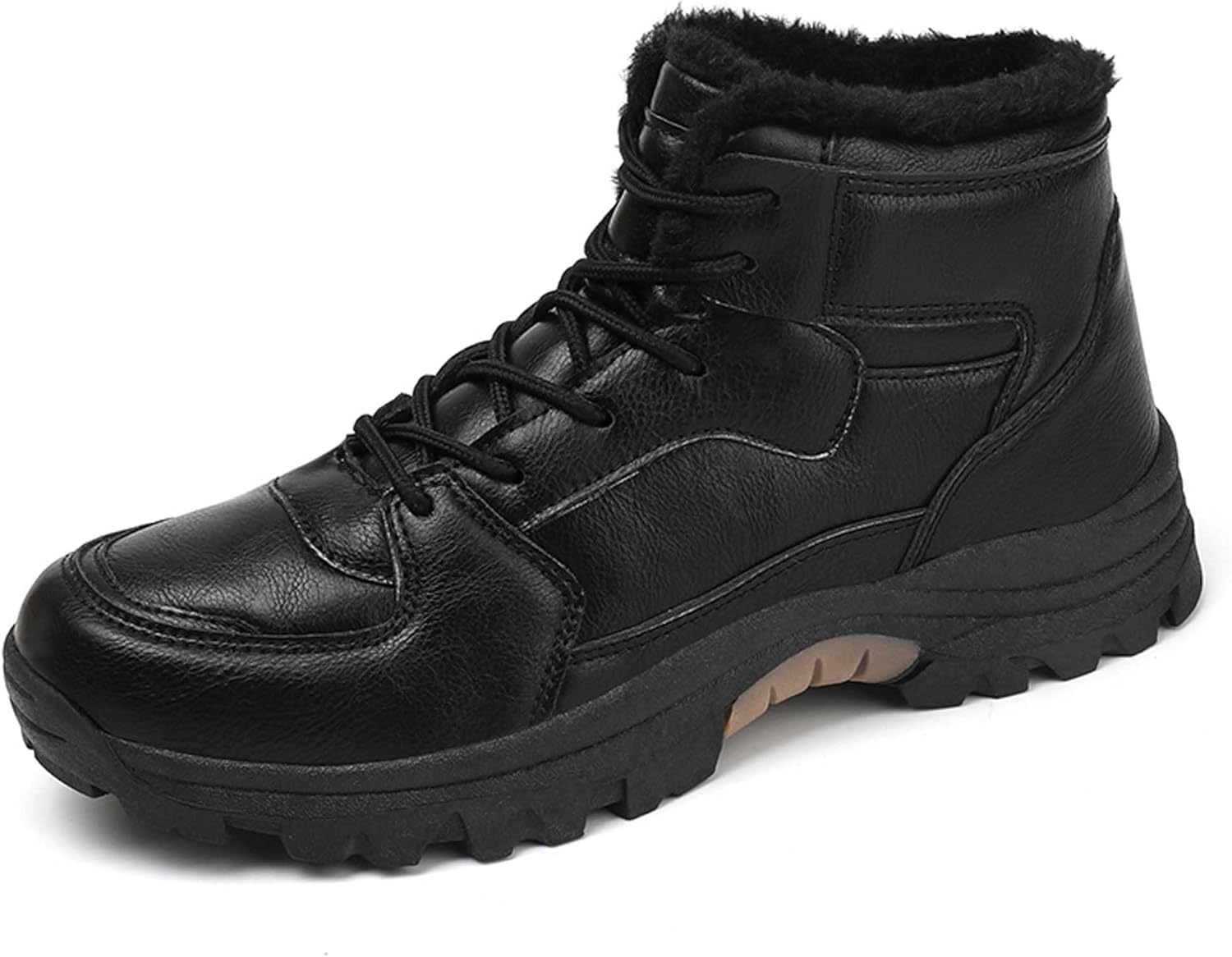 Мужские зимние ботинки с теплой подкладкой из флиса, хлопковые обувь для зимы, уличные, противоскользящие, водонепроницаемые, для походов и альпинизма, модные снежные кроссовки Generic, черный
Мужские зимние ботинки с теплой подкладкой из флиса, хлопковые обувь для зимы, уличные, противоскользящие, водонепроницаемые, для походов и альпинизма, модные снежные кроссовки Generic, черный