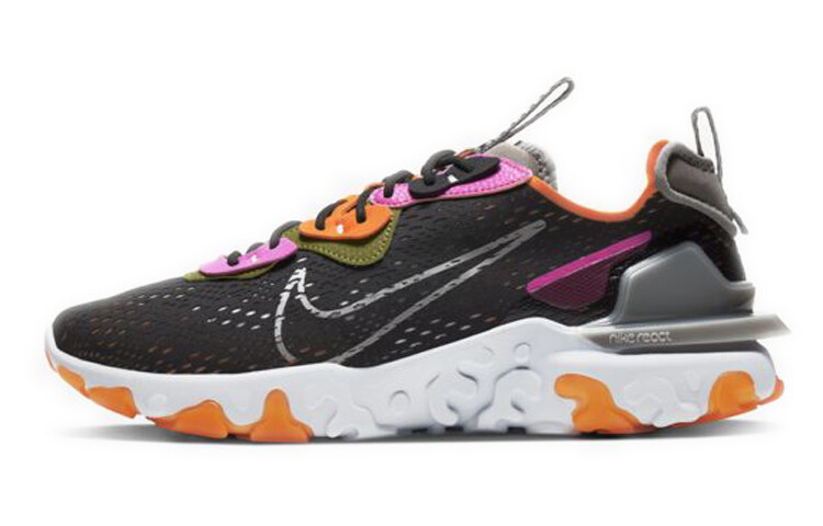 Nike React Vision Черный Оранжевый Фуксия
Nike React Vision Черный Оранжевый Фуксия