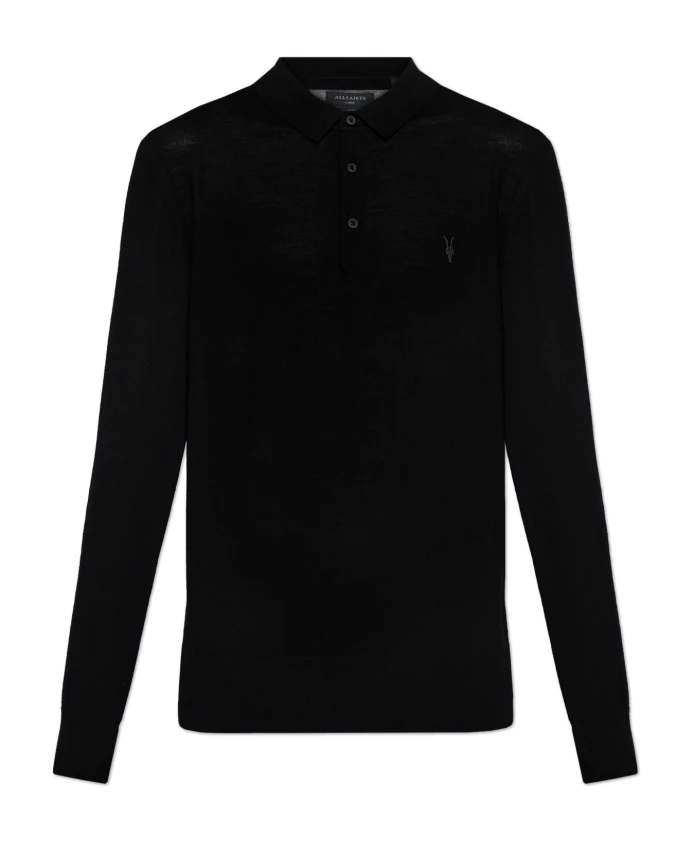 Мода на свитера-поло Allsaints, черный
Мода на свитера-поло Allsaints, черный