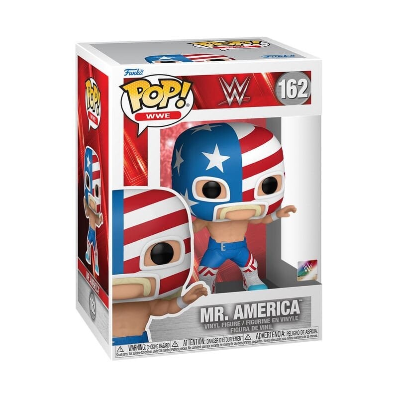 Funko POP WWE 162 Mr. Америка Funko POP!
Funko POP WWE 162 Mr. Америка Funko POP!