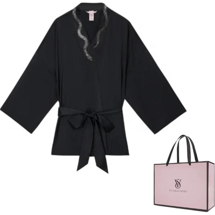 Victoria's Secret Ограниченная коллекция Года Змеи халат для сна женский Black
Victoria's Secret Ограниченная коллекция Года Змеи халат для сна женский Black
