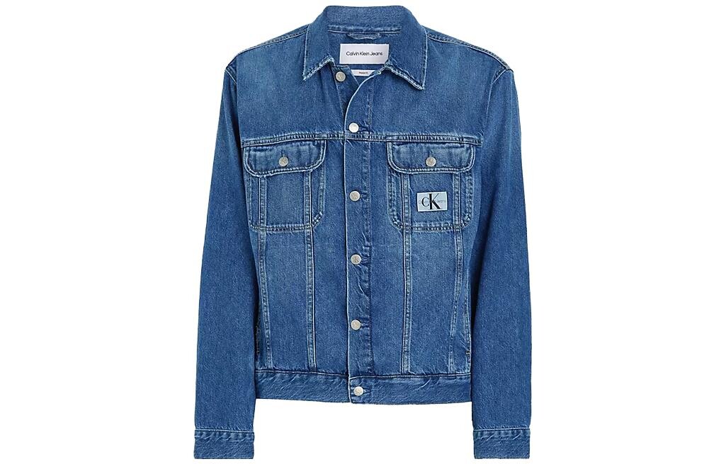 Джинсовая куртка мужская средне-синяя Calvin Klein, синий
Джинсовая куртка мужская средне-синяя Calvin Klein, синий