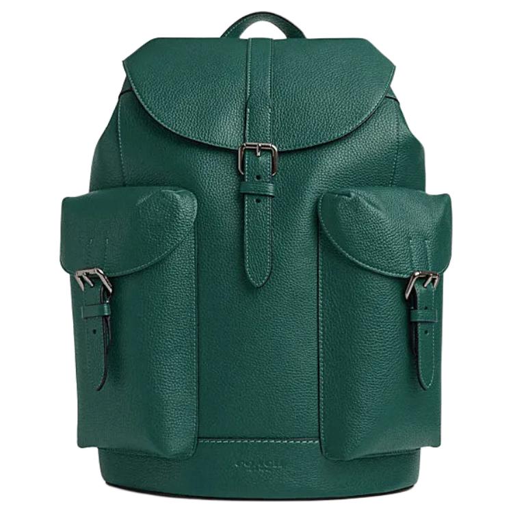 COACH Кожаный рюкзак большой мужской изумрудный
COACH Кожаный рюкзак большой мужской изумрудный