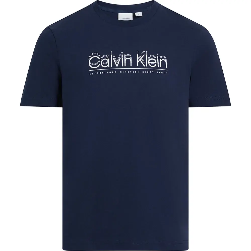 Футболка с коротким рукавом Calvin Klein Double Logo, синий
Футболка с коротким рукавом Calvin Klein Double Logo, синий