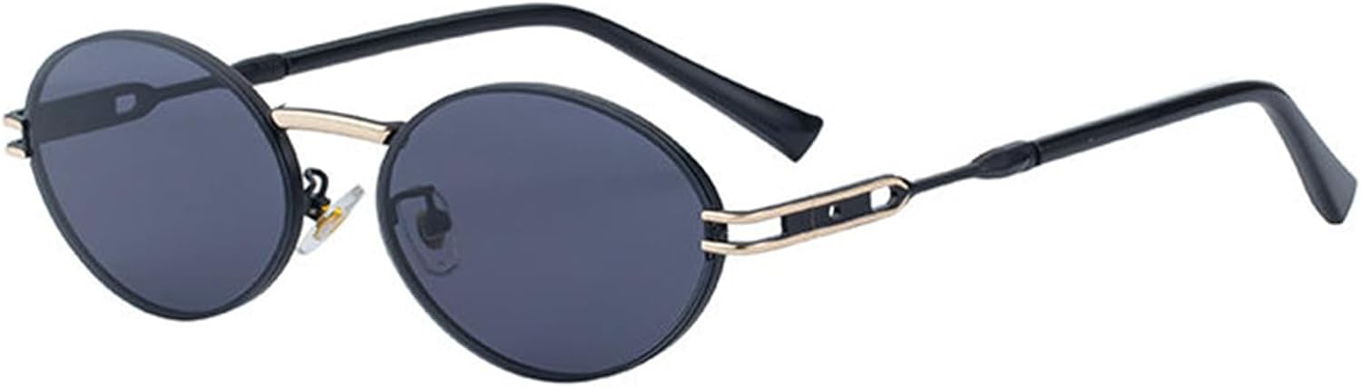 Солнцезащитные очки Helena в маленькой овальной металлической оправе в стиле стимпанк для женщин, 2025 год, роскошные винтажные очки, классические круглые очки в стиле панк, C1
Солнцезащитные очки Helena в маленькой овальной металлической оправе в стиле стимпанк для женщин, 2025 год, роскошные винтажные очки, классические круглые очки в стиле панк, C1