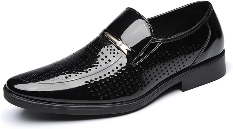 Мужские кожаные туфли Glossy Fashion - черные и коричневые Sfwarmart
Мужские кожаные туфли Glossy Fashion - черные и коричневые Sfwarmart