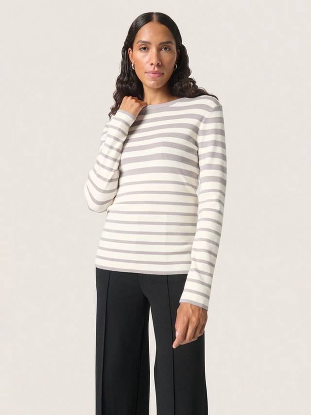 Джемпер в полоску с шипами Soaked In Luxury, цвет Porpoise/White
Джемпер в полоску с шипами Soaked In Luxury, цвет Porpoise/White