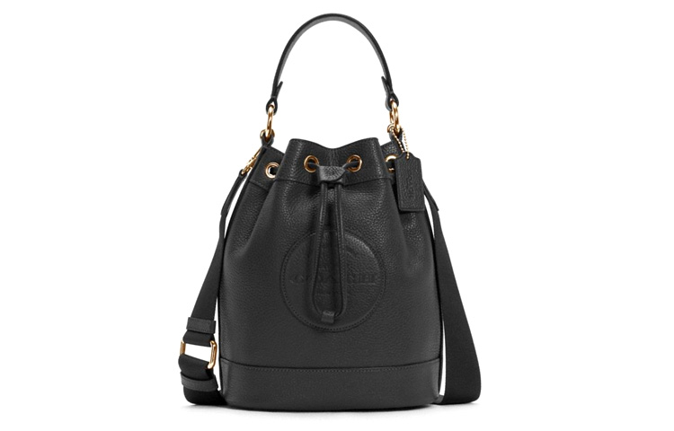 Кожаная сумка ведро, плечевая сумка, сумка кроссбоди, дамская сумка Trumpets черный COACH
Кожаная сумка ведро, плечевая сумка, сумка кроссбоди, дамская сумка Trumpets черный COACH