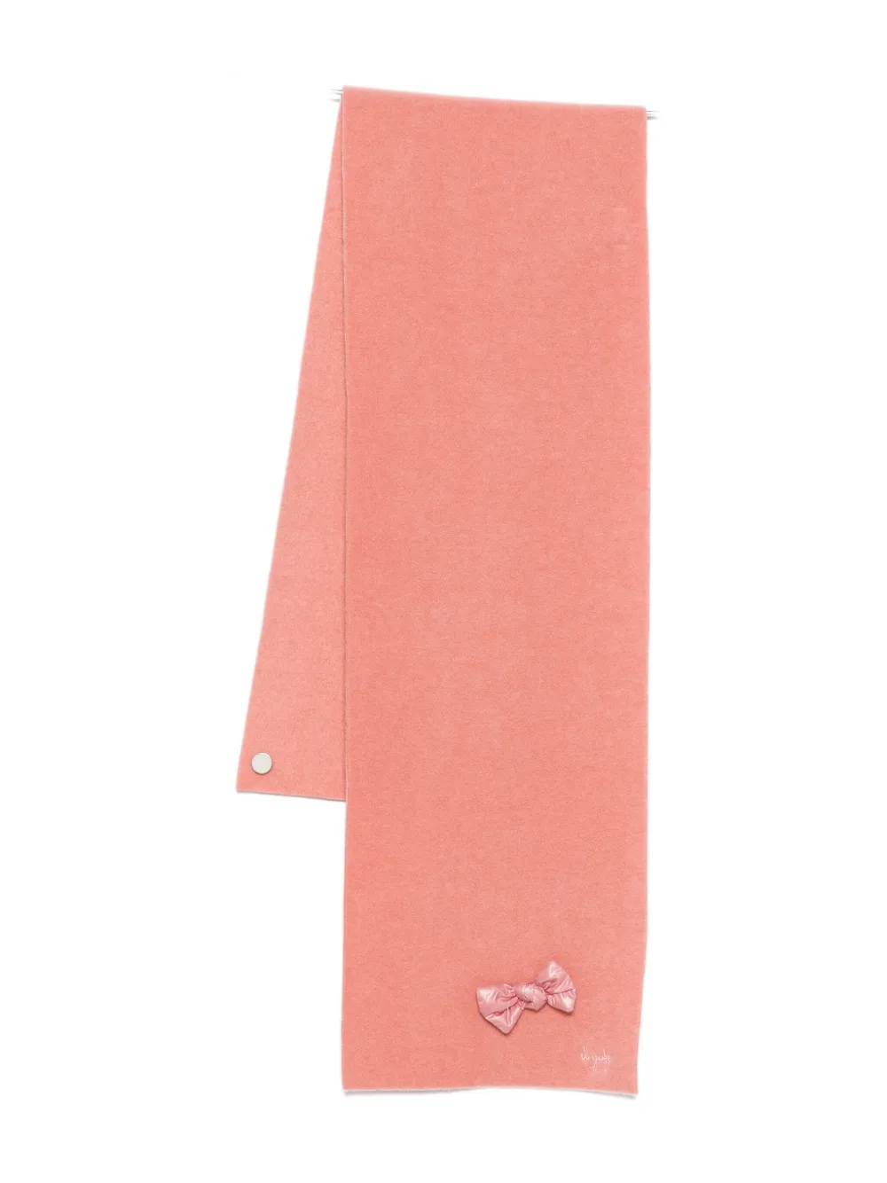 Шарф с аппликацией в виде банта Il Gufo, розовый
Шарф с аппликацией в виде банта Il Gufo, розовый