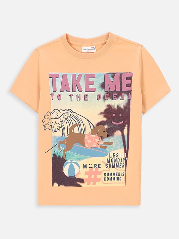 Футболка Coccodrillo, оранжевый
Футболка Coccodrillo, оранжевый