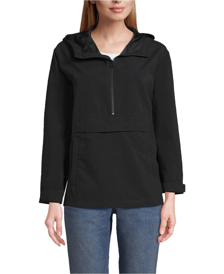 Мужская ветровка-анорак унисекс Lands' End, Black
Мужская ветровка-анорак унисекс Lands' End, Black