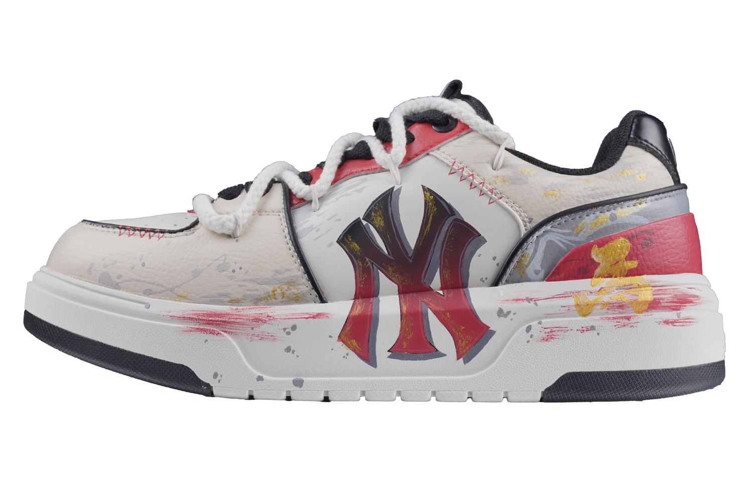 MLB Толстые износостойкие низкие скейтбордистские кроссовки унисекс, бежевые
MLB Толстые износостойкие низкие скейтбордистские кроссовки унисекс, бежевые