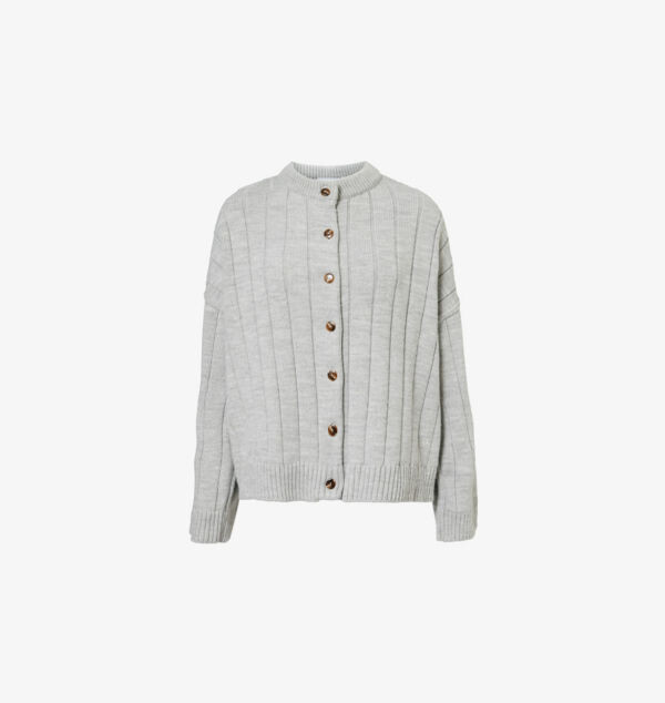 Вязаный кардиган в рубчик Bryant Sisters & Seekers, серый
Вязаный кардиган в рубчик Bryant Sisters & Seekers, серый