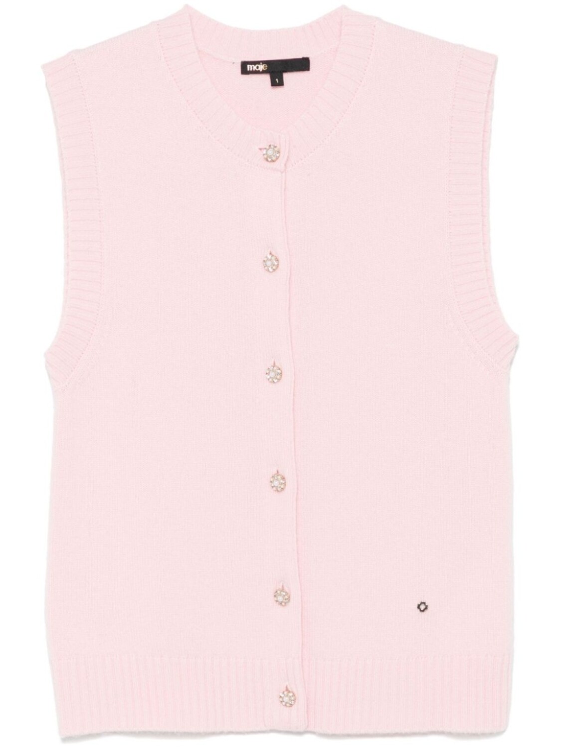 Maje топ с логотипом, розовый
Maje топ с логотипом, розовый