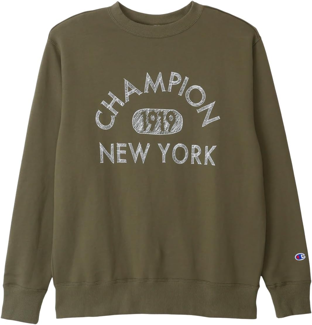 Мужская толстовка Champion BASICC3-C038 с длинным рукавом, изготовленная из хлопка, с графическим логотипом и круглым вырезом, оливково-зеленый
Мужская толстовка Champion BASICC3-C038 с длинным рукавом, изготовленная из хлопка, с графическим логотипом и круглым вырезом, оливково-зеленый