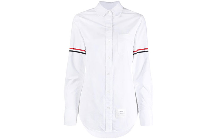 Рубашка из хлопка в полоску rwb THOM BROWNE, белый
Рубашка из хлопка в полоску rwb THOM BROWNE, белый