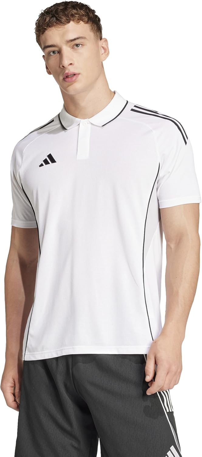 Мужская футбольная поло-рубашка Tiro 25 Competition Soccer Polo Shirt JZN74 Adidas
Мужская футбольная поло-рубашка Tiro 25 Competition Soccer Polo Shirt JZN74 Adidas