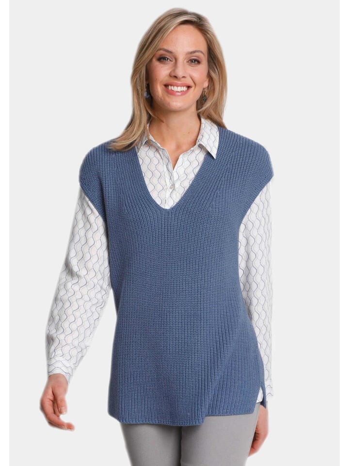 Свитер-жилет GOLDNER, цвет schieferblau/melange
Свитер-жилет GOLDNER, цвет schieferblau/melange