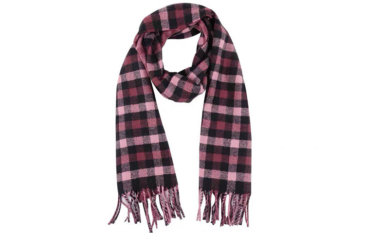 Мужской вязаный шарф COACH, Rose red black
Мужской вязаный шарф COACH, Rose red black