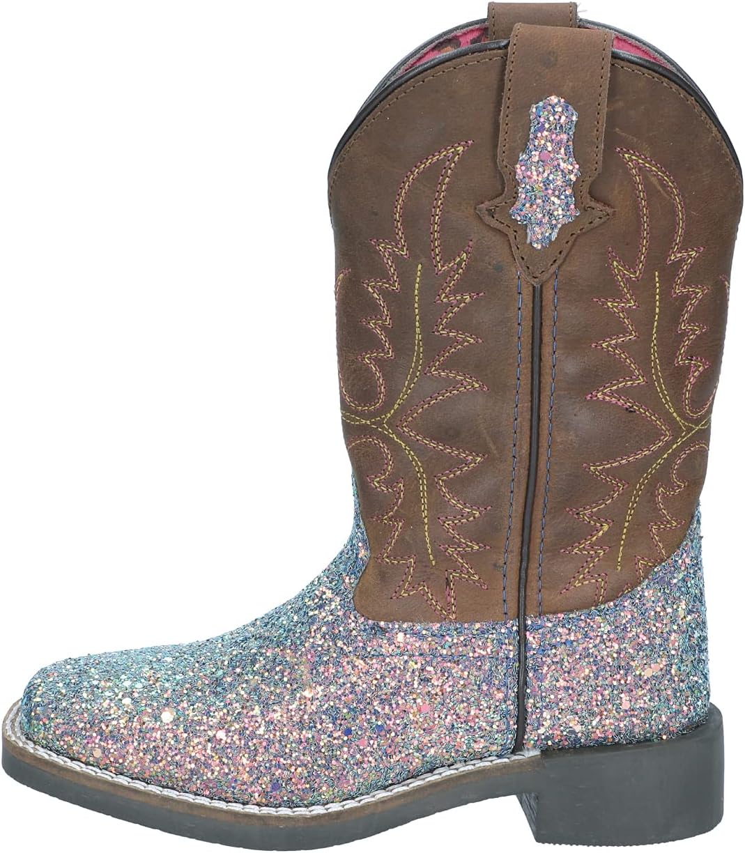Детские вестерн-сапоги Smoky Mountain Boots модели Ariel, Pastel Glitter/Crazy Horse
Детские вестерн-сапоги Smoky Mountain Boots модели Ariel, Pastel Glitter/Crazy Horse