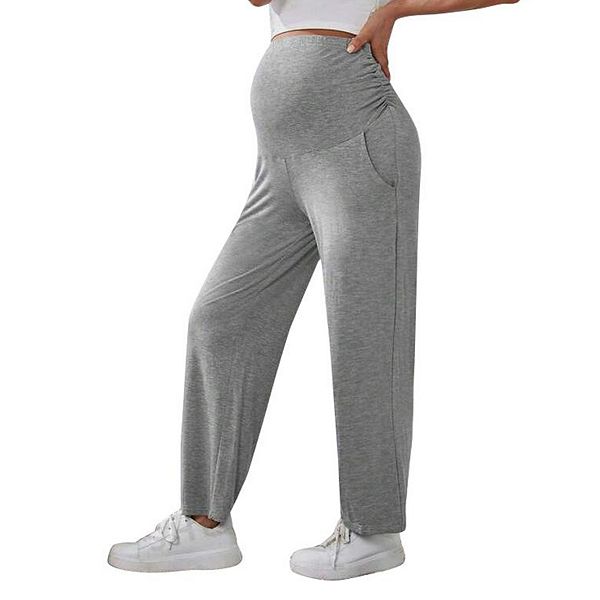 Брюки для беременных plus size прямые высокие поддерживающие для повседневной носки и тренировок Prettypetal, Light Gray
Брюки для беременных plus size прямые высокие поддерживающие для повседневной носки и тренировок Prettypetal, Light Gray