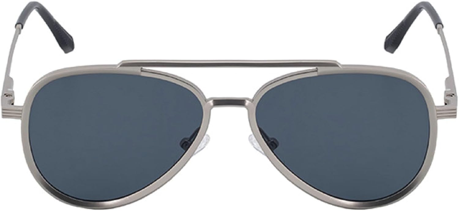 Винтажные овальные металлические панк-солнцезащитные очки для мужчин 2025 года, роскошные солнцезащитные очки для вождения с двойным лучом, ретро-очки-пилот для мужчин mincl, Silver Gray
Винтажные овальные металлические панк-солнцезащитные очки для мужчин 2025 года, роскошные солнцезащитные очки для вождения с двойным лучом, ретро-очки-пилот для мужчин mincl, Silver Gray