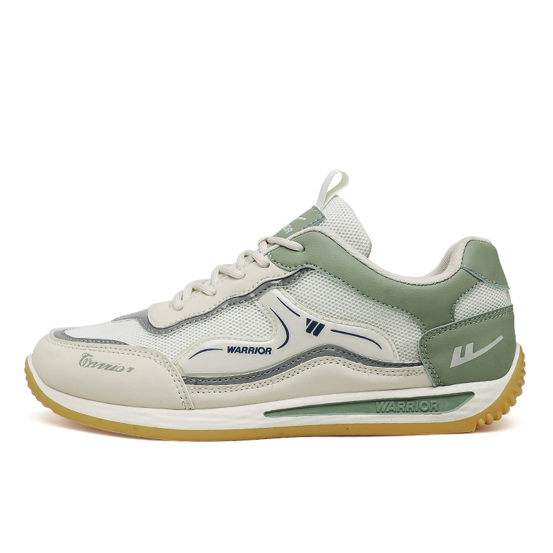 Повседневные кроссовки мужские низкие серебристые WARRIOR, бежево-зеленые
Повседневные кроссовки мужские низкие серебристые WARRIOR, бежево-зеленые