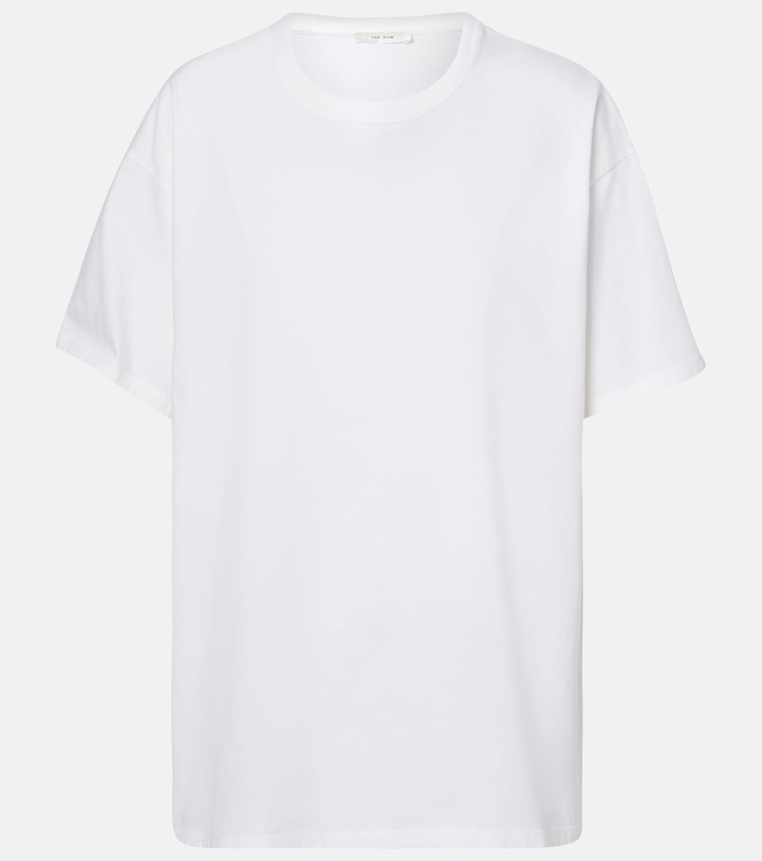 Надин хлопковая футболка из джерси The Row, белый
Надин хлопковая футболка из джерси The Row, белый