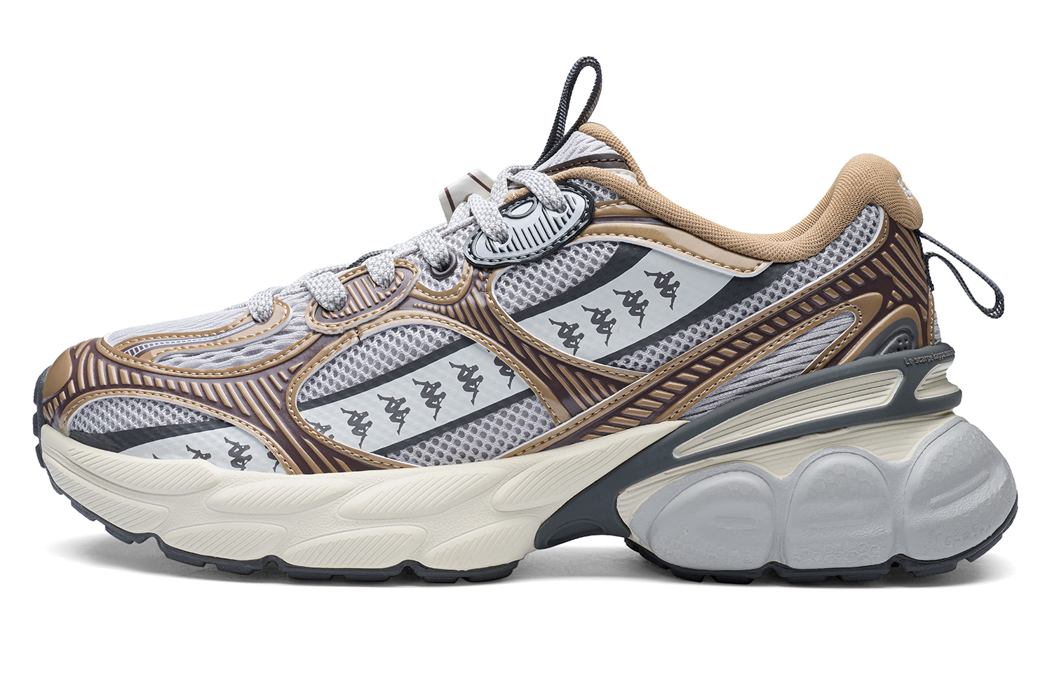 Kappa Низкие беговые кроссовки мужские серо-коричневые Cool Gray/Brown/Premium Gray, цвет Cool Gray/Brown/Premium Gray
Kappa Низкие беговые кроссовки мужские серо-коричневые Cool Gray/Brown/Premium Gray, цвет Cool Gray/Brown/Premium Gray