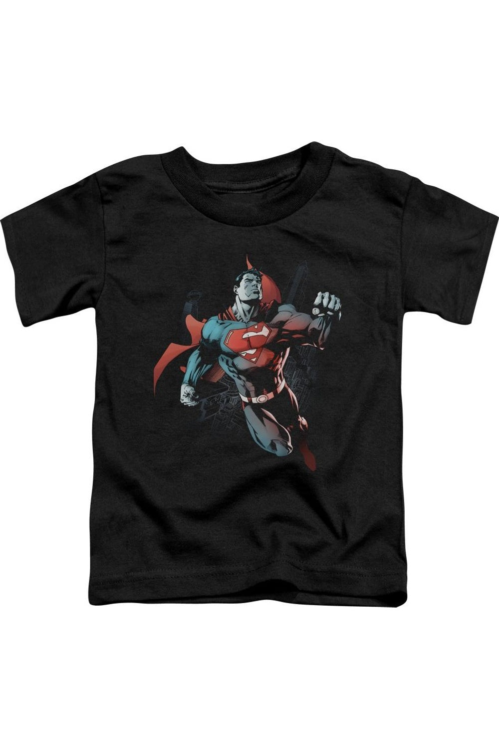 Футболка с коротким рукавом для малышей "Superman Up In The Sky" Gildan, черный 
Футболка с коротким рукавом для малышей "Superman Up In The Sky" Gildan, черный