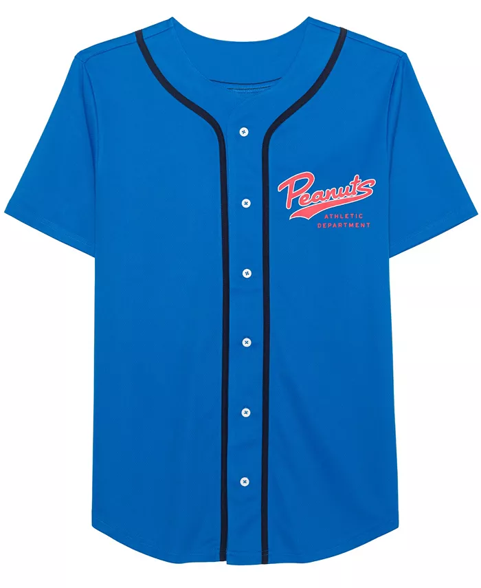 Мужская бейсбольная майка Peanuts Hybrid, синий
Мужская бейсбольная майка Peanuts Hybrid, синий