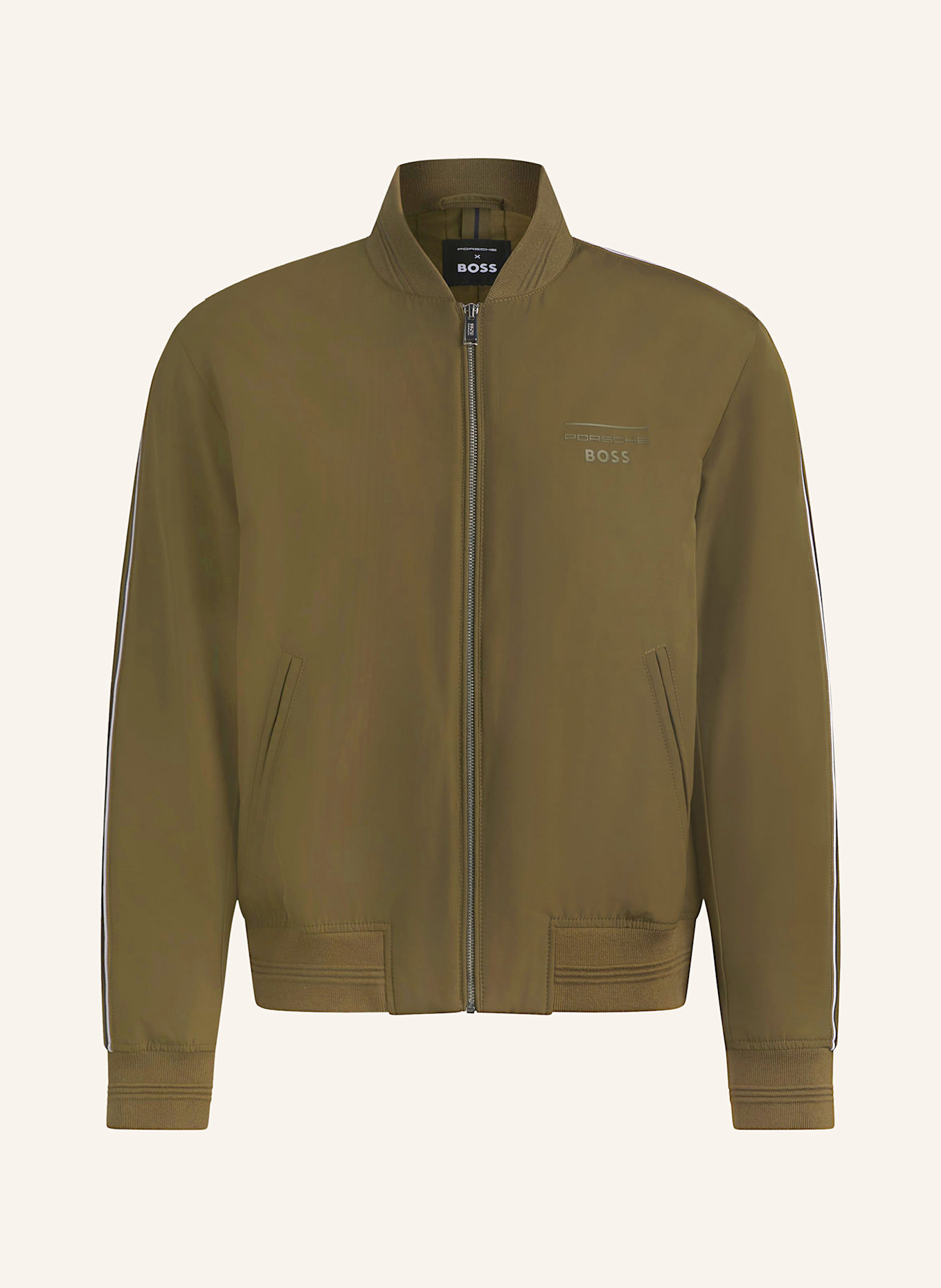 Куртка с застежкой-молнией Boss, зеленый
Куртка с застежкой-молнией Boss, зеленый