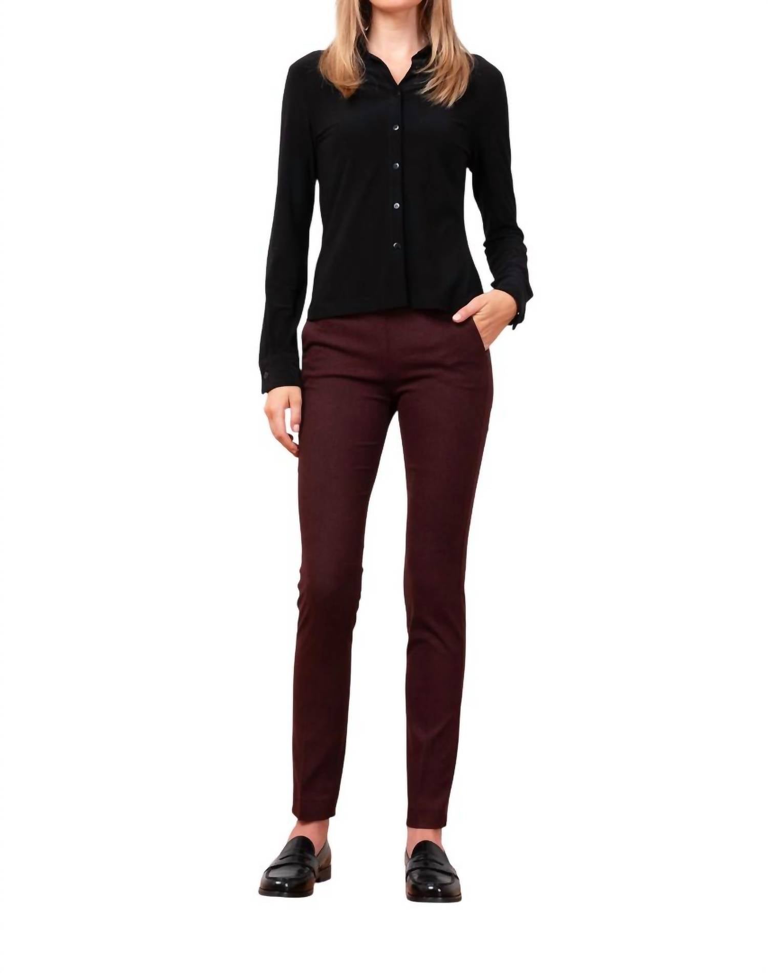 Брюки женские Avenue Montaigne, цвет wine
Брюки женские Avenue Montaigne, цвет wine