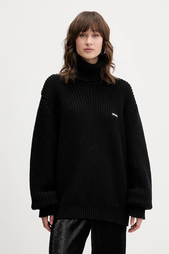 Свитер из смесовой шерсти Rotate, черный
Свитер из смесовой шерсти Rotate, черный