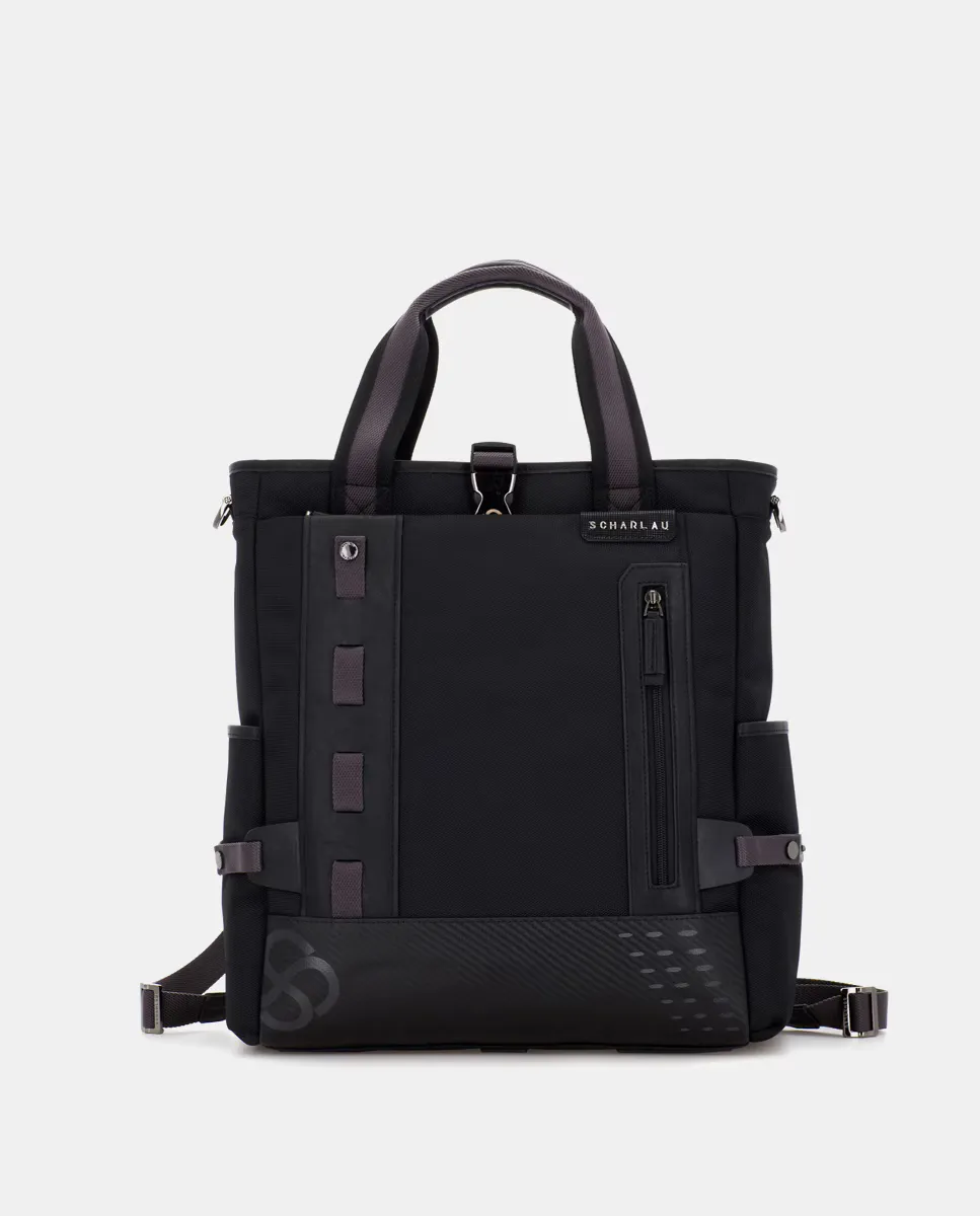 Многопозиционный рюкзак унисекс на молнии черного цвета Scharlau
Многопозиционный рюкзак унисекс на молнии черного цвета Scharlau