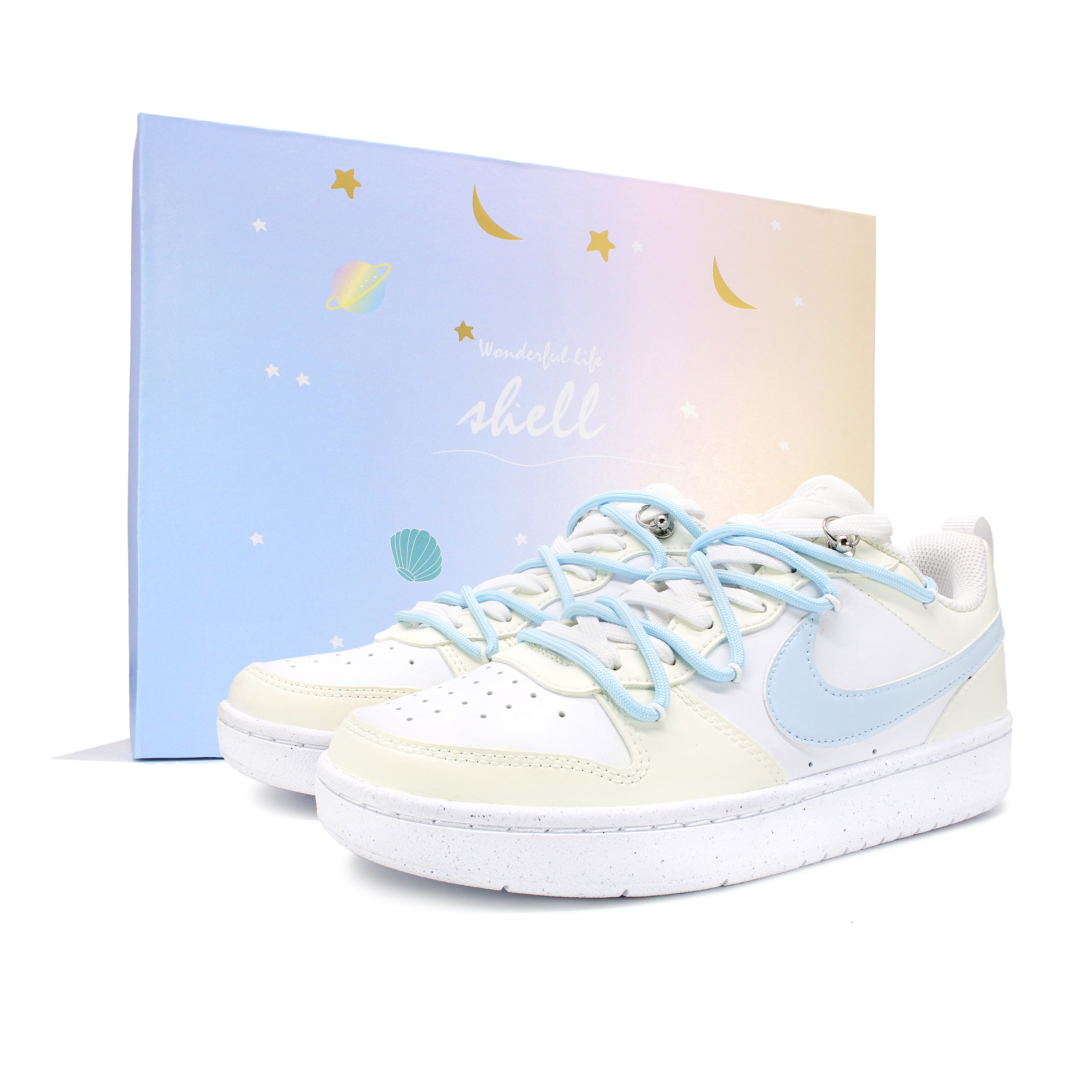 Низкие противоскользящие кроссовки Court Borough для скейтбординга для детей и подростков Nike, желтый/синий
Низкие противоскользящие кроссовки Court Borough для скейтбординга для детей и подростков Nike, желтый/синий