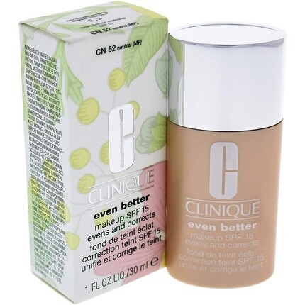 Clinique Even Better Makeup SPF15 Выравнивает и корректирует 30 мл Cn 52 Нейтральный
Clinique Even Better Makeup SPF15 Выравнивает и корректирует 30 мл Cn 52 Нейтральный