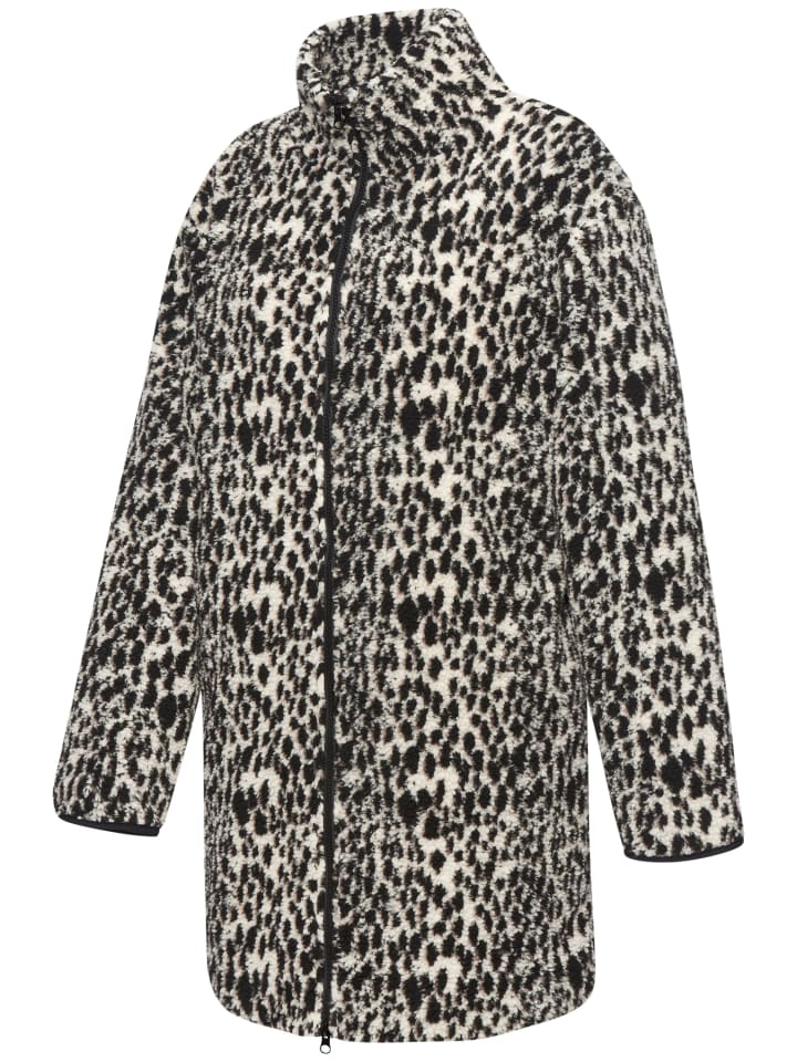 Флисовая куртка бежевого цвета с леопардовым принтом LASCANA
Флисовая куртка бежевого цвета с леопардовым принтом LASCANA