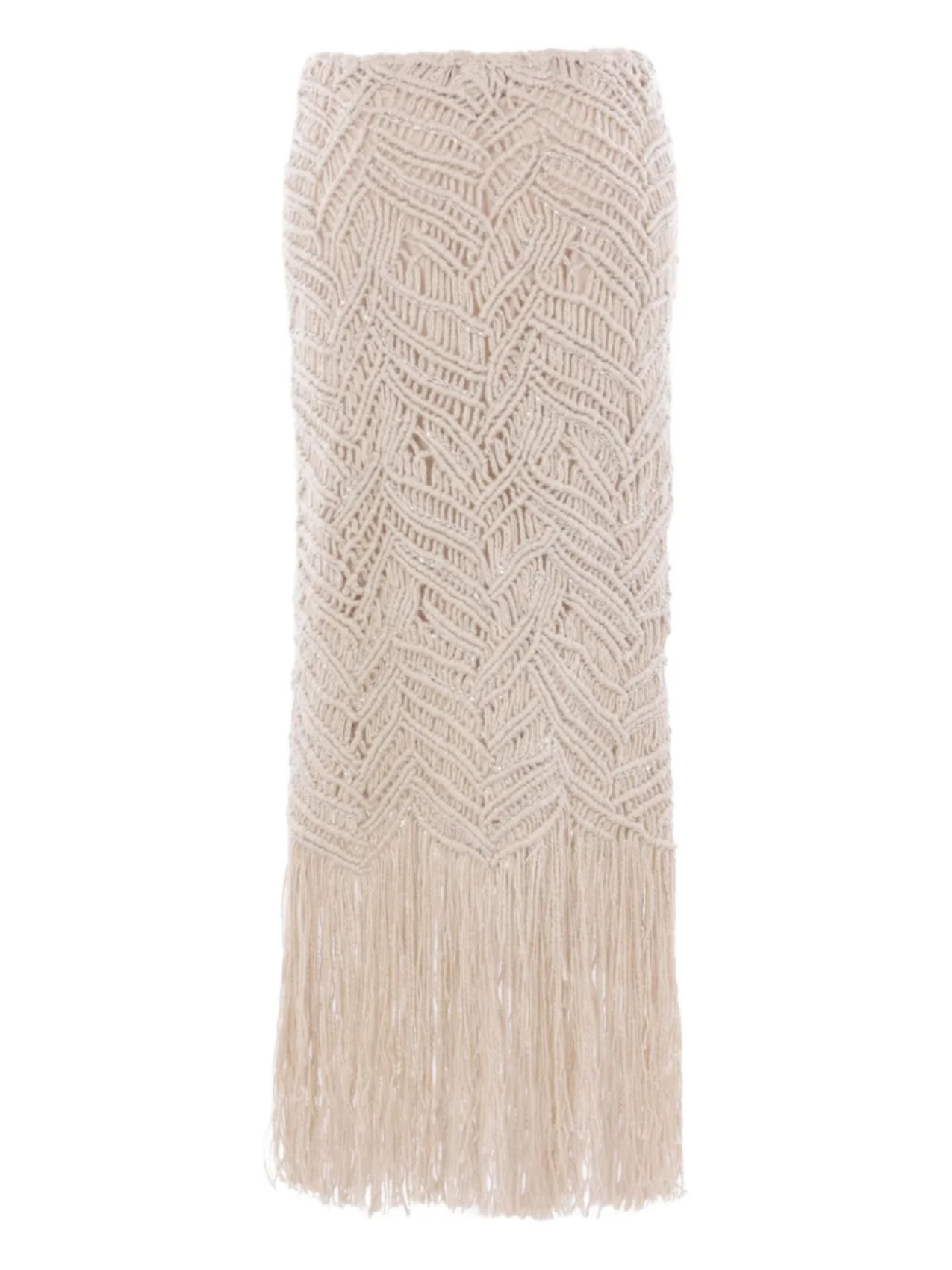 Юбка миди крючком Brunello Cucinelli, нейтральный
Юбка миди крючком Brunello Cucinelli, нейтральный