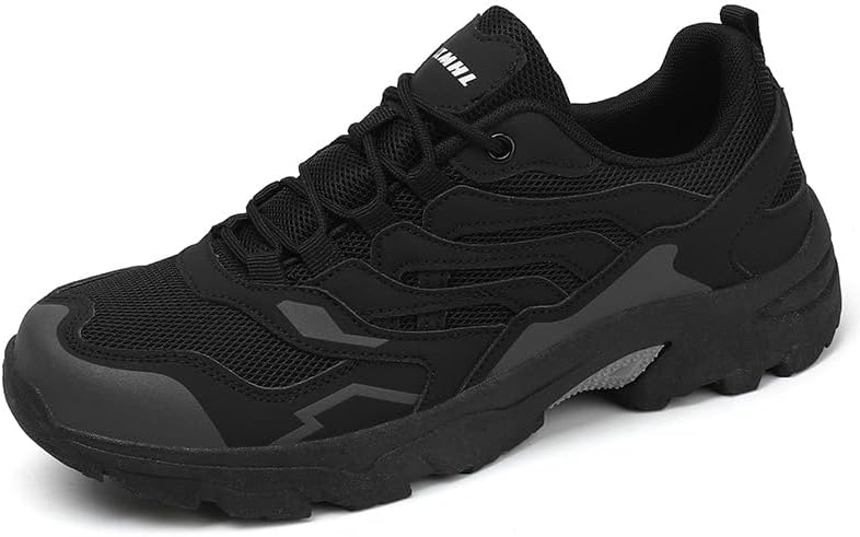 Мужские треккинговые кроссовки с широким носком, дышащие походные кроссовки для улицы, противоскользящие и прочные, удобная широкая посадка для кемпинга и прогулок Qacksv, черный
Мужские треккинговые кроссовки с широким носком, дышащие походные кроссовки для улицы, противоскользящие и прочные, удобная широкая посадка для кемпинга и прогулок Qacksv, черный